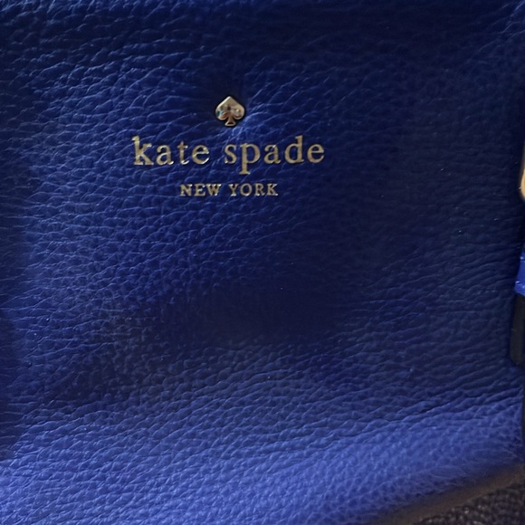 Kate Spade Blue Crossbody Bag with Gold Hardware - Picture 2 of 11